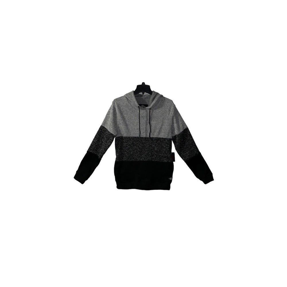 BKC Pullover Hoodie, Men’s Size Medium Gray And Black New With Tags